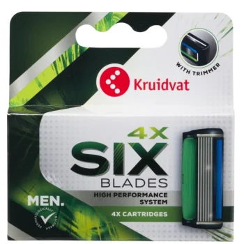 Hot Kruidvat For Men Six Blades Scheermesjes