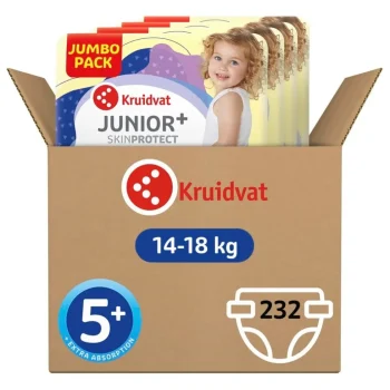 Discount Kruidvat Junior Plus Maat 5+ Luiers Volumedoos