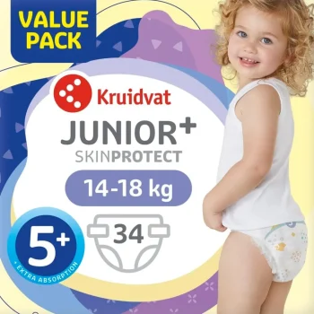 Hot Kruidvat Junior Plus Maat 5+ Luiers Valuepack