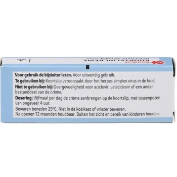 Best Kruidvat Koortslipcrème Aciclovir 50 Mg/g