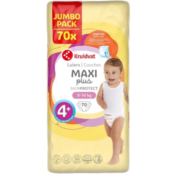 Hot Kruidvat Maxi+ Maat 4+ Luiers Jumbopack