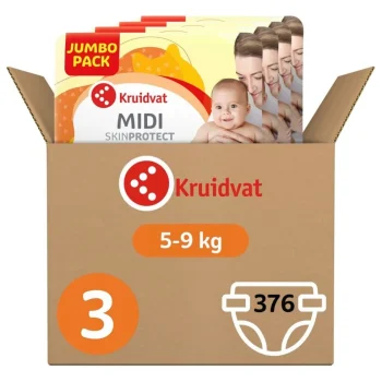 Clearance Kruidvat Midi Maat 3 Luiers Volumedoos 2 Maanden