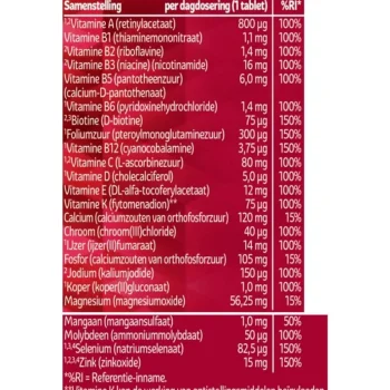 Online Kruidvat Multi A-Z Vrouw Tabletten