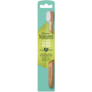 Hot Kruidvat Natures Medium Houten Tandenborstel