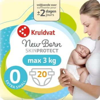 Online Kruidvat NewBorn Extra Small Maat 0 Luiers Smallpack