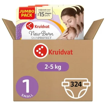 Online Kruidvat NewBorn Small Maat 1 Luiers Volumedoos