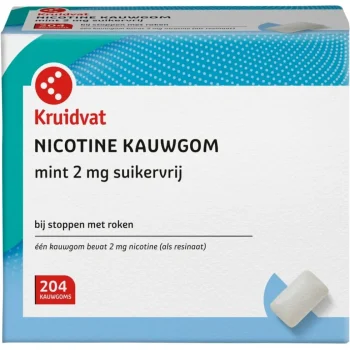Sale Kruidvat Nicotine Mint 2mg Suikervrij Kauwgom