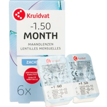 Fashion Kruidvat Opticare -1.50 Zachte Maandlenzen
