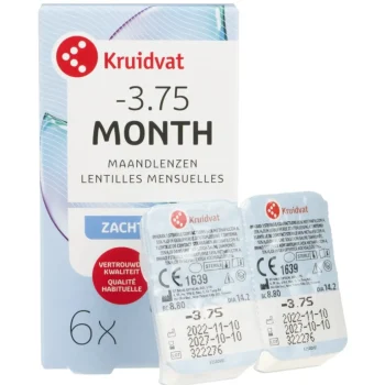 New Kruidvat Opticare -3.75 Zachte Maandlenzen