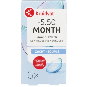 New Kruidvat Opticare -5.50 Zachte Maandlenzen