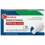 Outlet Kruidvat Paracetamol 1000mg Zetpillen