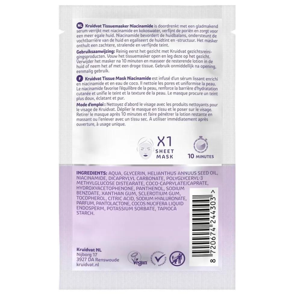 kruidvat-pore-refining-niacina-zhWeyhhY-1.webp Best Kruidvat Pore Refining Niacinamide & Coconutwater Sheet Mask