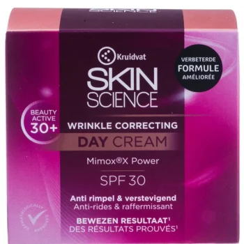 Clearance Kruidvat Skin Science Anti-Age SPF30 Wrinkle Correcting Day Cream 30+