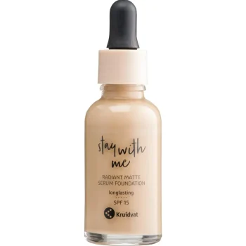 Outlet Kruidvat Stay With Me 030 C Dewy Beige Radiant Matte Serum Foundation