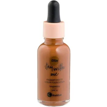 Best Kruidvat Stay With Me 070N Deep Bonbon Radiant Matte Serum Foundation