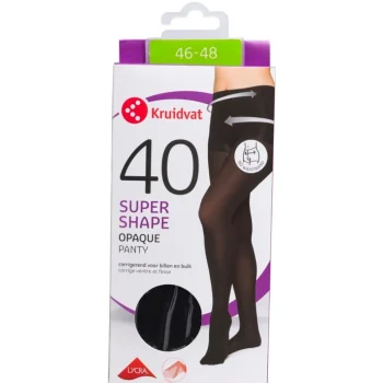 Hot Kruidvat Super Shape Opaque 40 Den Panty