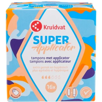 Clearance Kruidvat Super Tampons Met Applicator