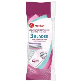Best Kruidvat Triple Blades Wegwerpscheermesjes