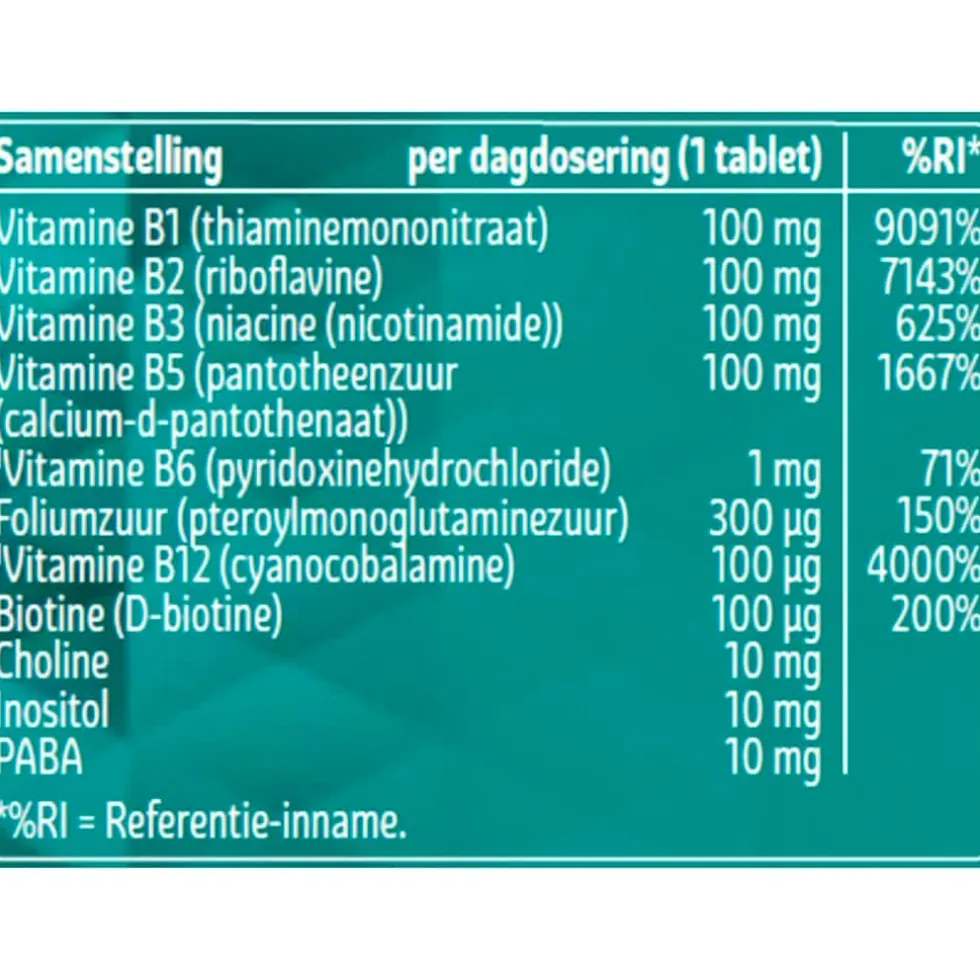 kruidvat-vitamine-b-100-comple-eZKSXzrY-1.webp Fashion Kruidvat Vitamine B-100 Complex Tabletten
