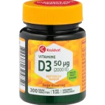 Fashion Kruidvat Vitamine D3 50 Mcg Kauwtabletten