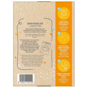 Outlet Kruidvat Wasbare Babydoekjes