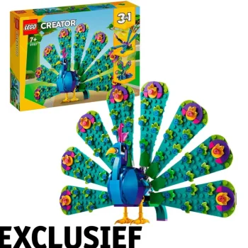 Fashion LEGO Creator 31157 3-in-1 Exotische Pauw