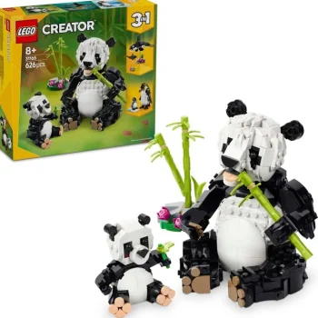 Sale LEGO Creator 31165 3-in-1 Wilde Dieren: Pandafamilie