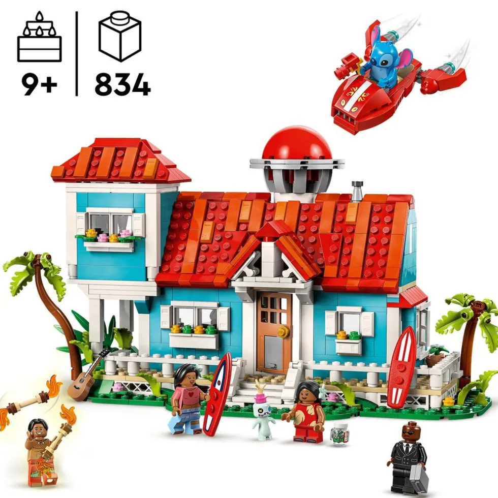 lego-disney-43268-lilo-en-stit-FDPSbstE-2.webp Discount LEGO Disney 43268 Lilo En Stitch Strandhuis