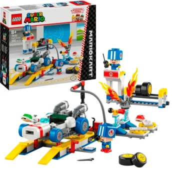 New LEGO Super Mario 72035 Mario Kart – Toads Garage