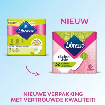 New Libresse So Slim Inlegkruisjes