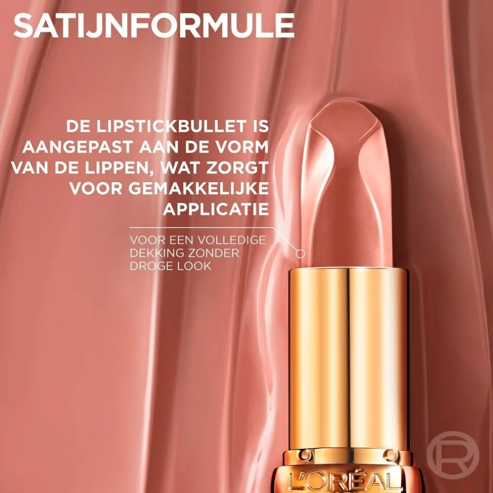 loral-paris-color-riche-nude-i-cbJIaqAW-1.webp Clearance L'Oreal L'Oréal Paris Color Riche Nude Intense 635 Worth It Medium Satin Lippenstift