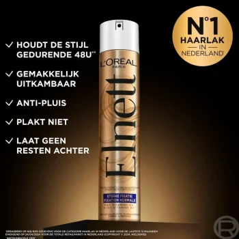 New Elnett L'Oréal Paris Satin Sterke Fixatie Haarlak