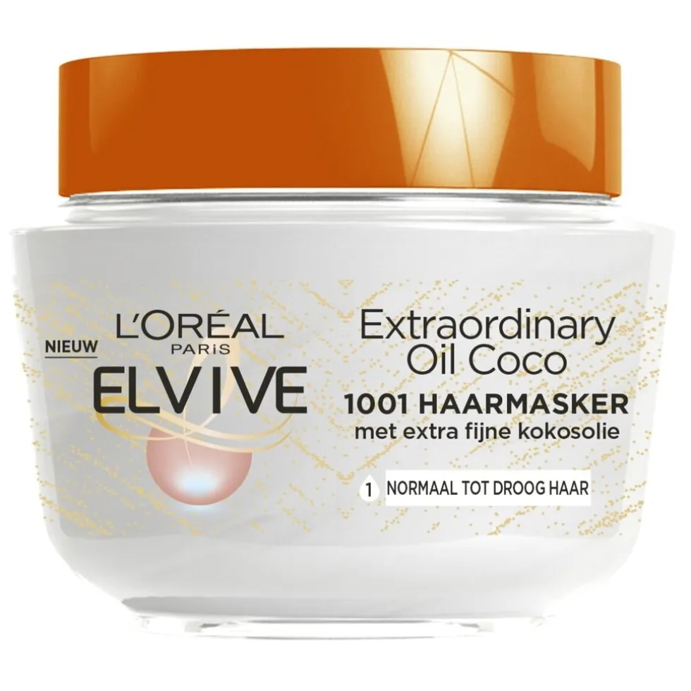loral-paris-elvive-extraordina-KcMCQyyM-0.webp Outlet Elvive L'Oréal Paris Extraordinary Oil Fijne Kokosolie 2-In-1 Haarmasker