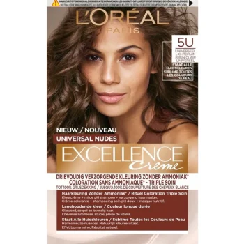 Hot Excellence L'Oréal Paris 5U Nudes Lichtbruin Permanente Haarverf