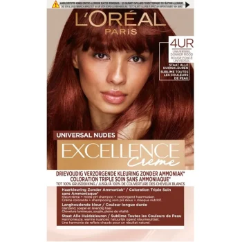 Fashion Excellence L'Oréal Paris Creme Universal Nudes 4UR Universeel Donkerrood Haarkleuring