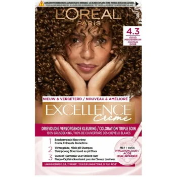 Online Excellence L'Oréal Paris Crème 4.3 Midden Goudbruin Haarkleuring