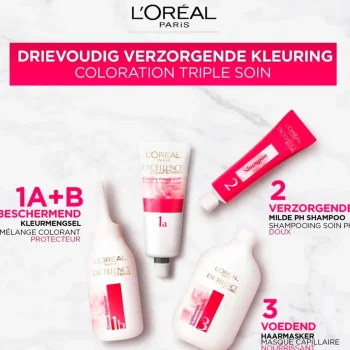 Clearance Excellence L'Oréal Paris Crème 7 Middenblond Permanente Haarverf