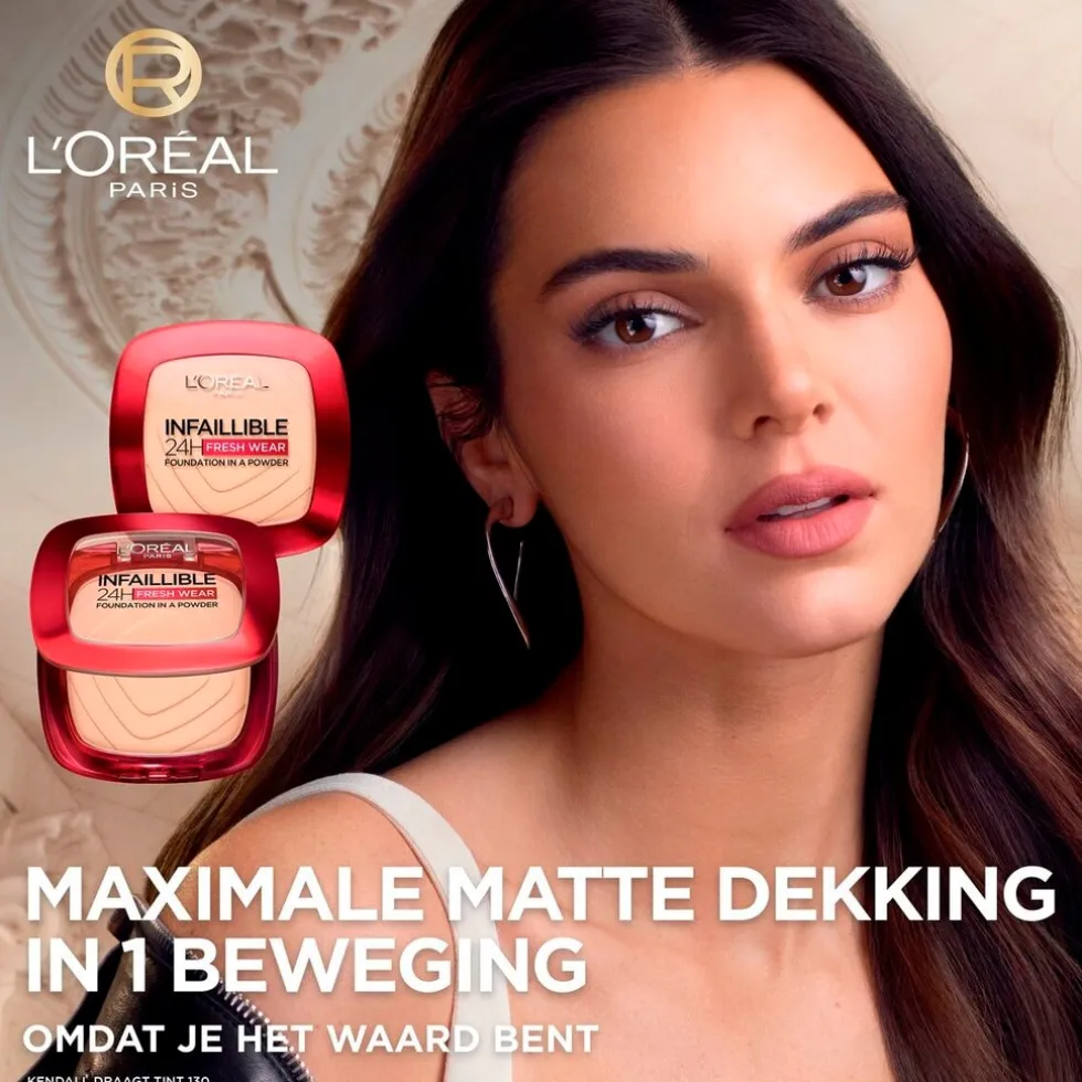 loral-paris-infaillible-24h-fr-DSGrkCge-3.webp Sale L'Oreal L'Oréal Paris Infaillible 24H Fresh Wear 120 Vanille Foundation In A Powder
