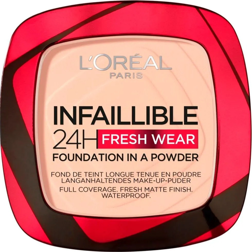 loral-paris-infaillible-24h-fr-wIbfqdzq-0.webp Discount L'Oreal L'Oréal Paris Infaillible 24H Fresh Wear 180 Rose Sand Foundation In A Powder
