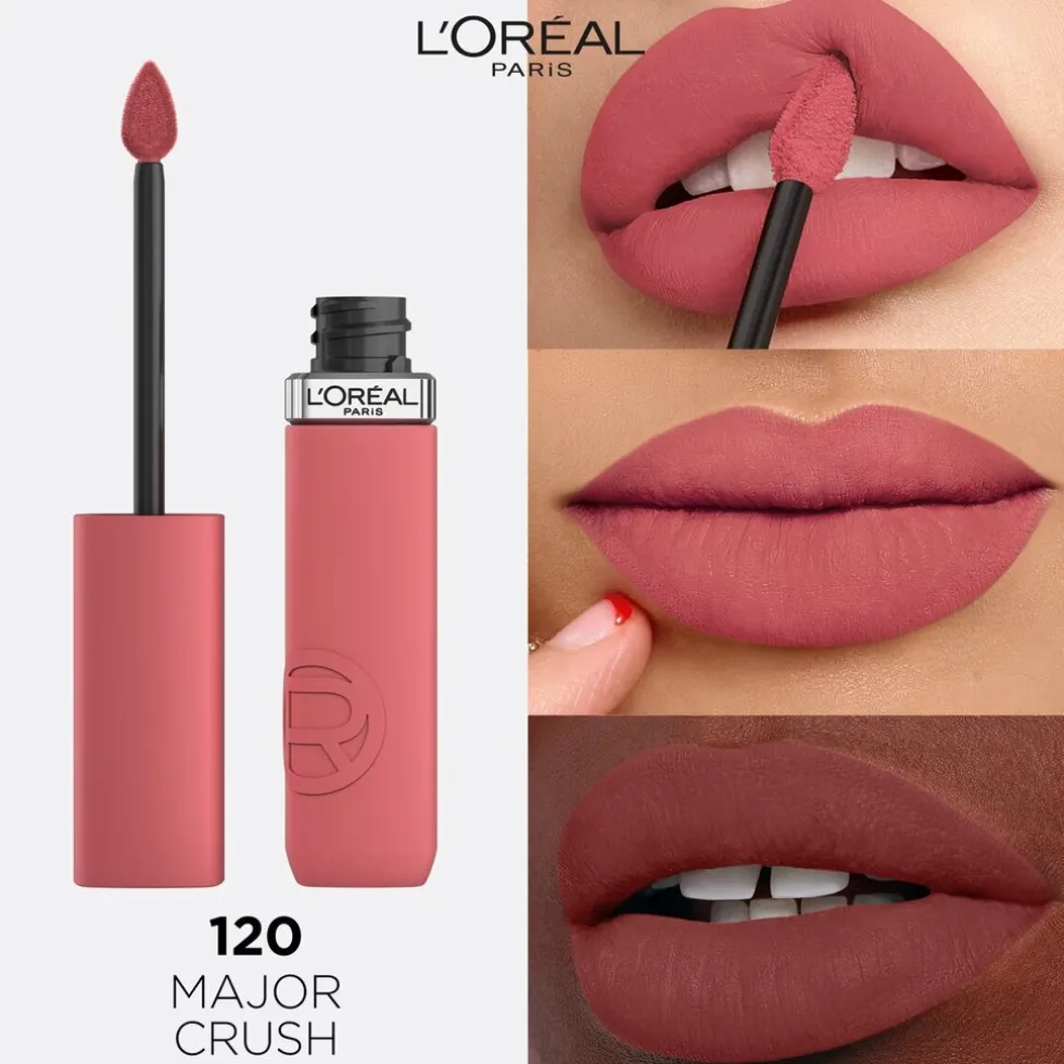 loral-paris-infaillible-matte-eaEIlhMB-2.webp Discount L'Oreal L'Oréal Paris Infaillible Matte Resistance 120 Major Crush Lipstick