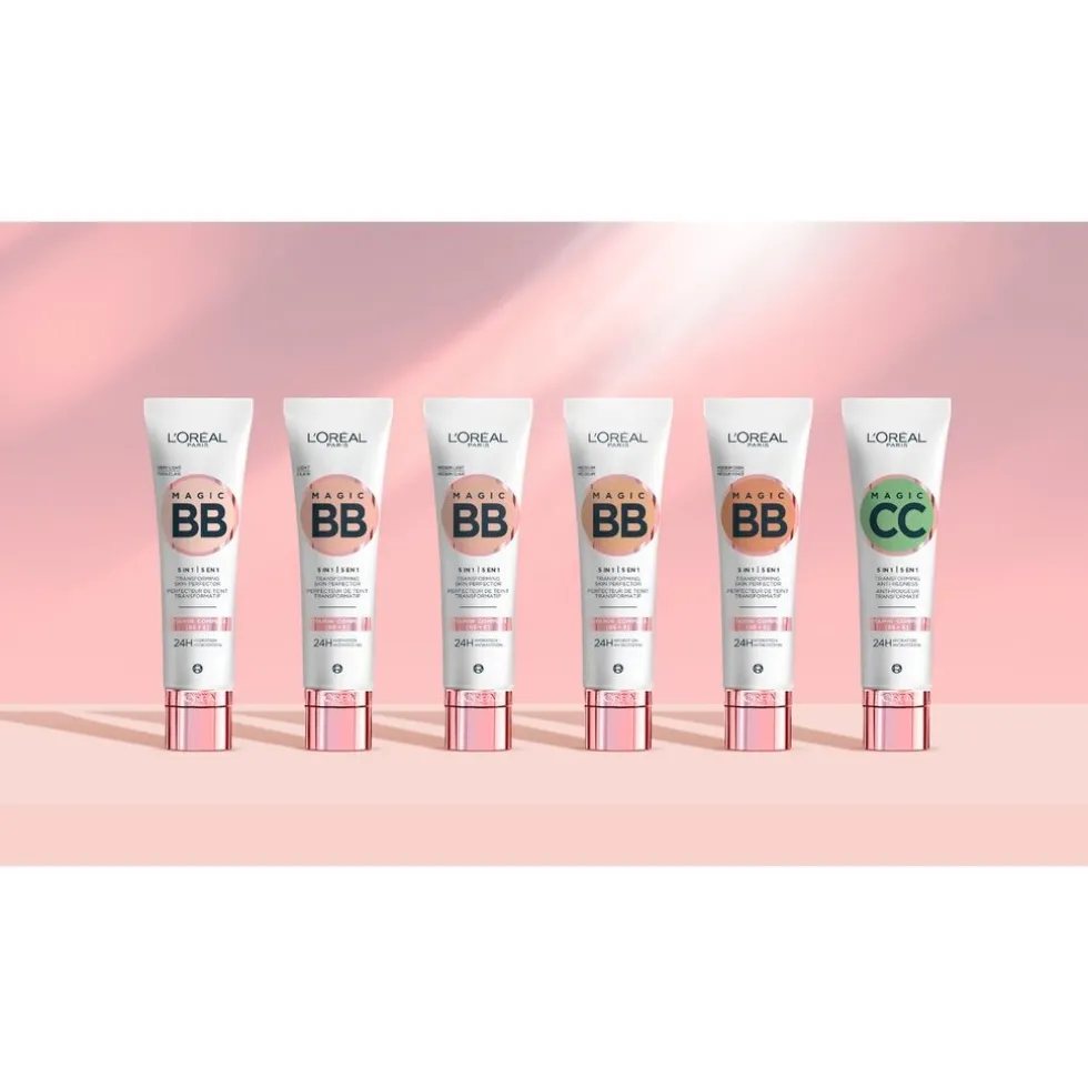 loral-paris-magic-bb-medium-li-mPoeSJFP-4.webp Clearance L'Oreal L'Oréal Paris Magic BB Medium Light 5-in-1 Transforming Skin Corrector