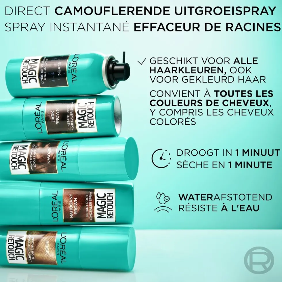 loral-paris-magic-retouch-midd-uwUrgHKs-3.webp New Magic Retouch L'Oréal Paris Middenblond Camouflerende Uitgroeispray