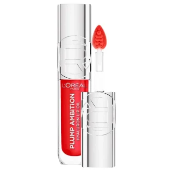 Hot L'Oreal L'Oréal Paris Plump Ambition 380 Rouge In Love Hyaluronic Lip Oil