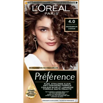 Fashion Preference L'Oréal Paris Préférence 4 Middenbruin Permanente Haarkleuring
