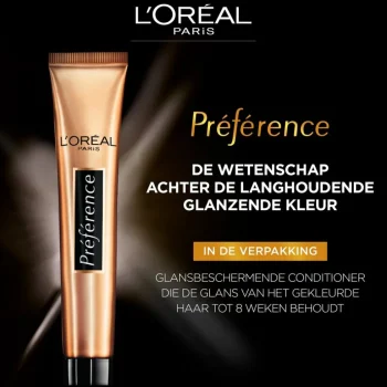 Fashion Preference L'Oréal Paris Préférence 4 Middenbruin Permanente Haarkleuring