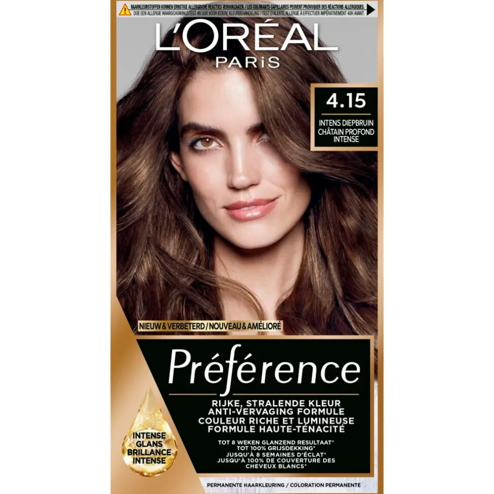 loral-paris-prfrence-415-inten-jNVScHOq-0.webp Online Preference L'Oréal Paris Préférence 4.15 Intens Diepbruin Permanente Haarkleuring