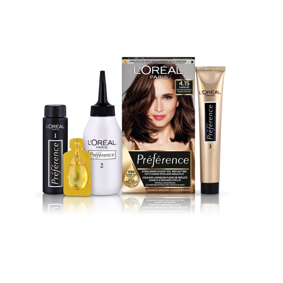 loral-paris-prfrence-415-inten-jNVScHOq-2.webp Online Preference L'Oréal Paris Préférence 4.15 Intens Diepbruin Permanente Haarkleuring