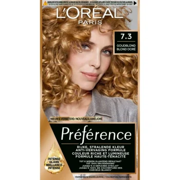Hot Preference L'Oréal Paris Préférence 7.3 Goud Middenblond Haarkleuring