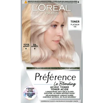 Fashion Preference L'Oréal Paris Préférence Le Blonding Platinum Ice Acidic Toner