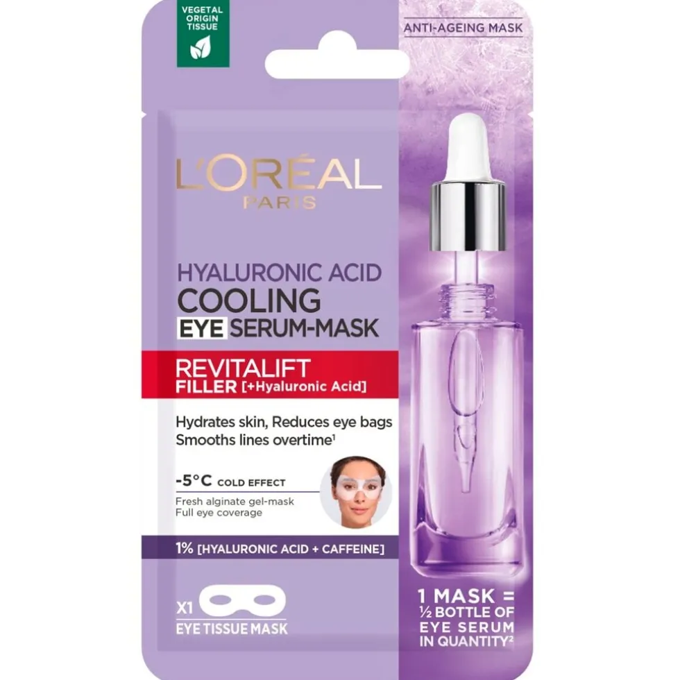 loral-paris-revitalift-filler-eFcaDvFG-0.webp Online L'Oreal Paris L’Oréal Paris Revitalift Filler Verkoelend Oogserum Masker